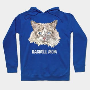 Ragdoll Mom - Ragdoll Cat Mom Design Hoodie